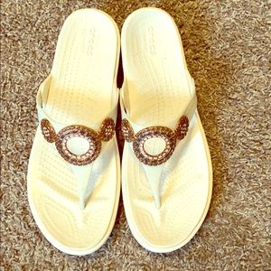 Crocs Embellished Dual Comfort sandals